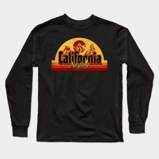 California Surfing Style Long Sleeve T-Shirt